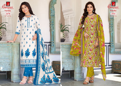Varsha Vol 14 Ganpati Cotton Dress Material Manufacturer