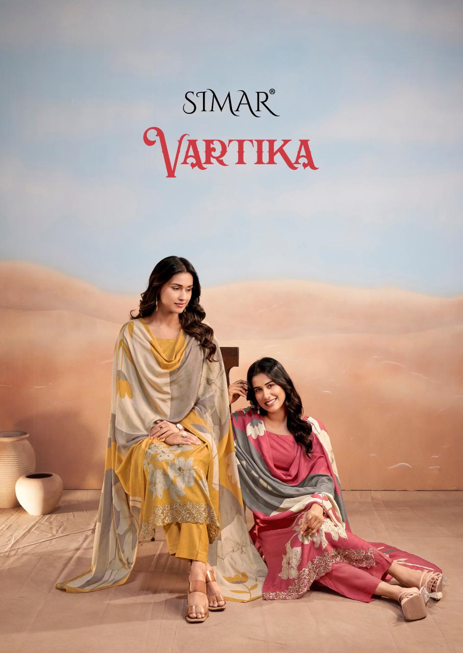 Vartika Simar Lawn Cotton Pakistani Salwar Suits Supplier Gujarat