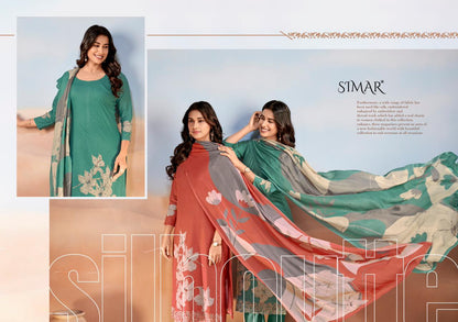 Vartika Simar Lawn Cotton Pakistani Salwar Suits Supplier Gujarat