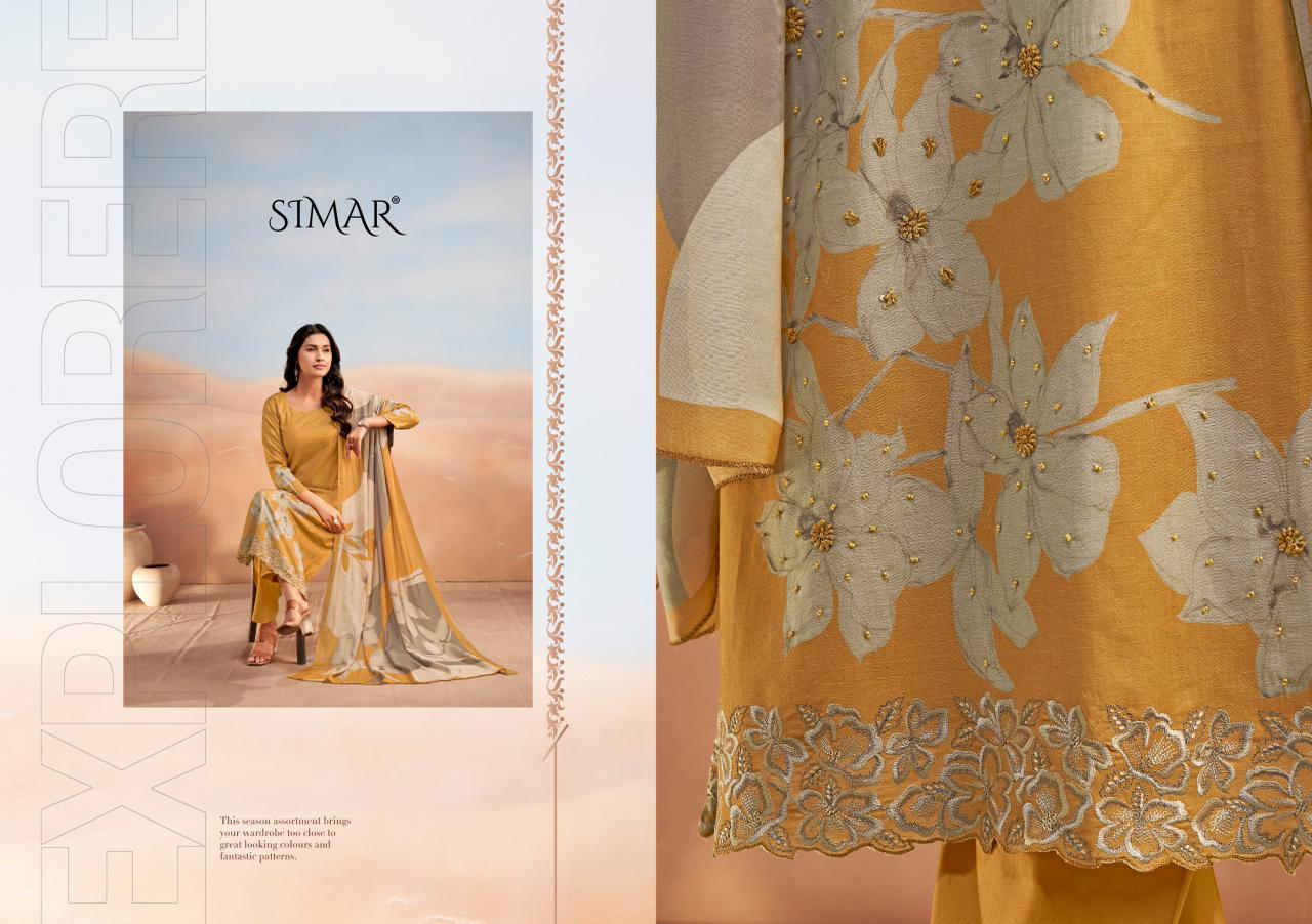 Vartika Simar Lawn Cotton Pakistani Salwar Suits Supplier Gujarat