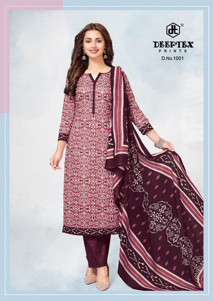 Vartika Vol 1 Deeptex Prints Cotton Dress Material Exporter Gujarat