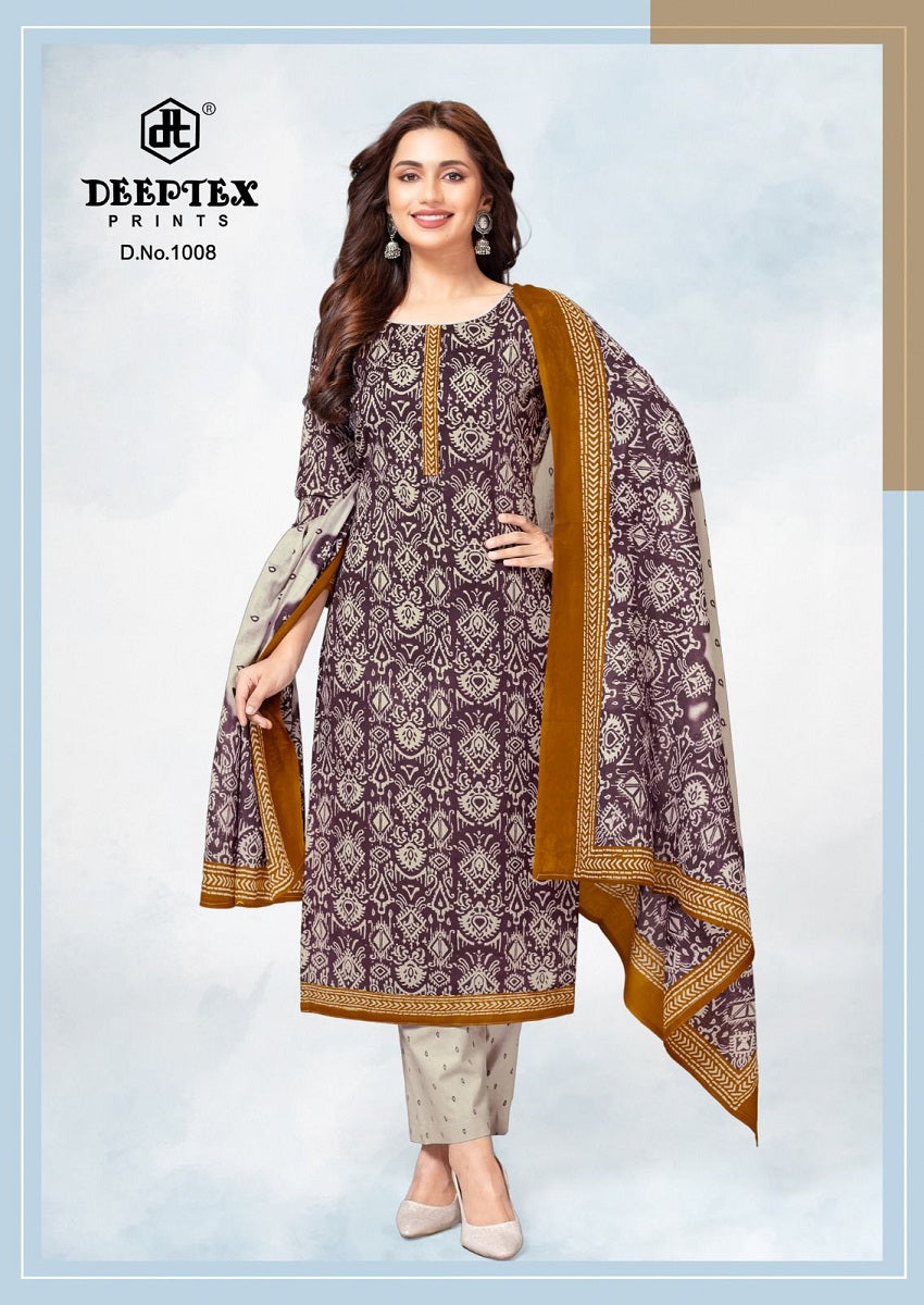 Vartika Vol 1 Deeptex Prints Cotton Dress Material Exporter Gujarat
