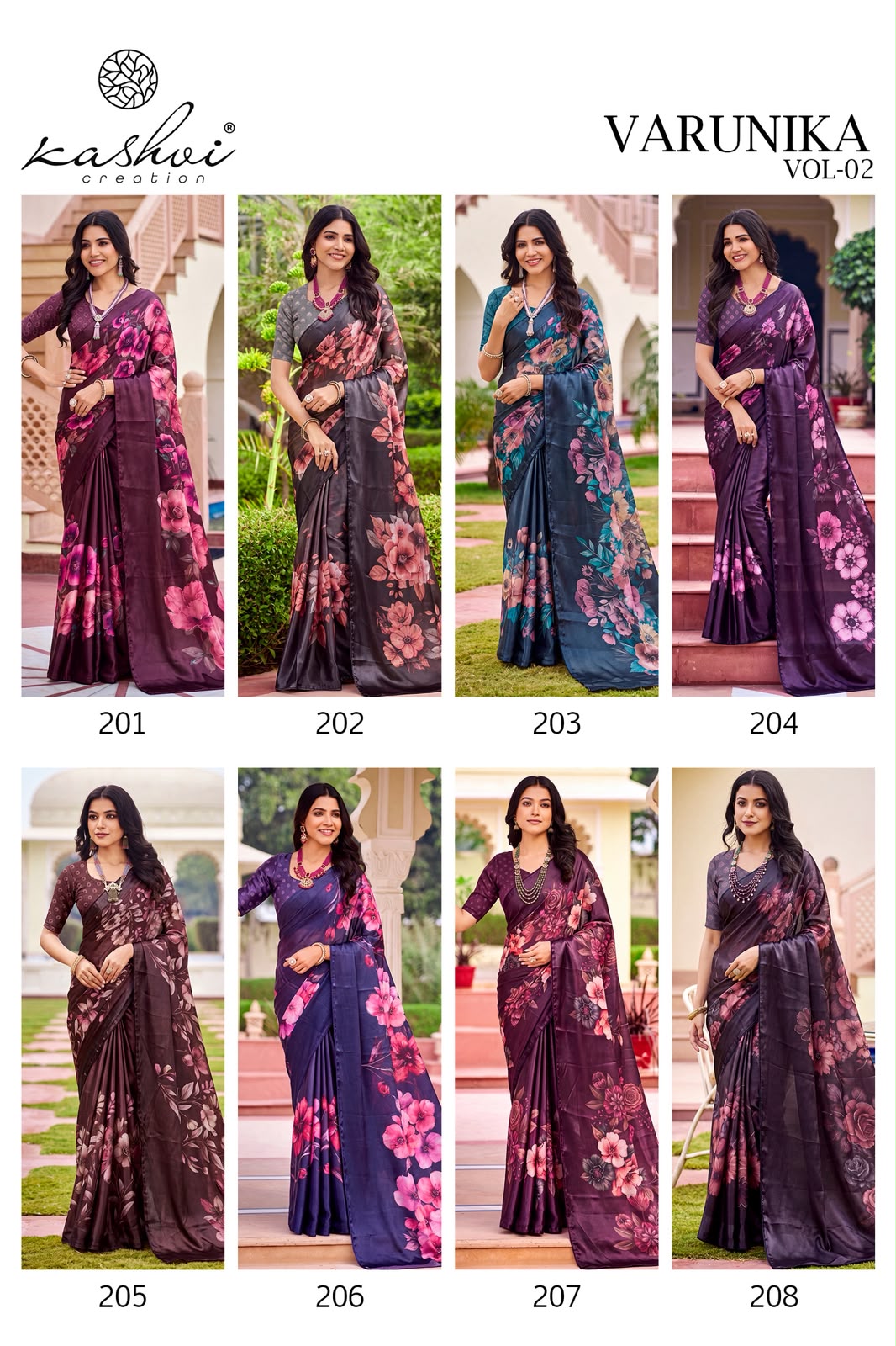 Varunika Vol 2 Kashvi Creation Tesla Sarees Exporter India