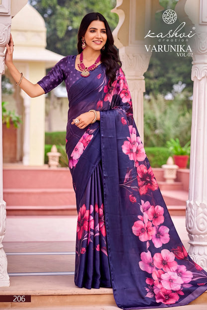 Varunika Vol 2 Kashvi Creation Tesla Sarees Exporter India