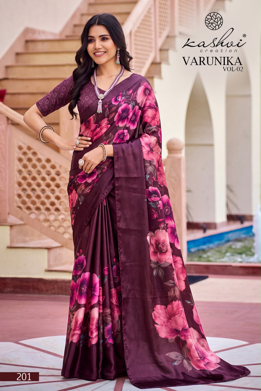 Varunika Vol 2 Kashvi Creation Tesla Sarees Exporter India