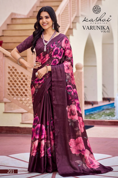 Varunika Vol 2 Kashvi Creation Tesla Sarees Exporter India