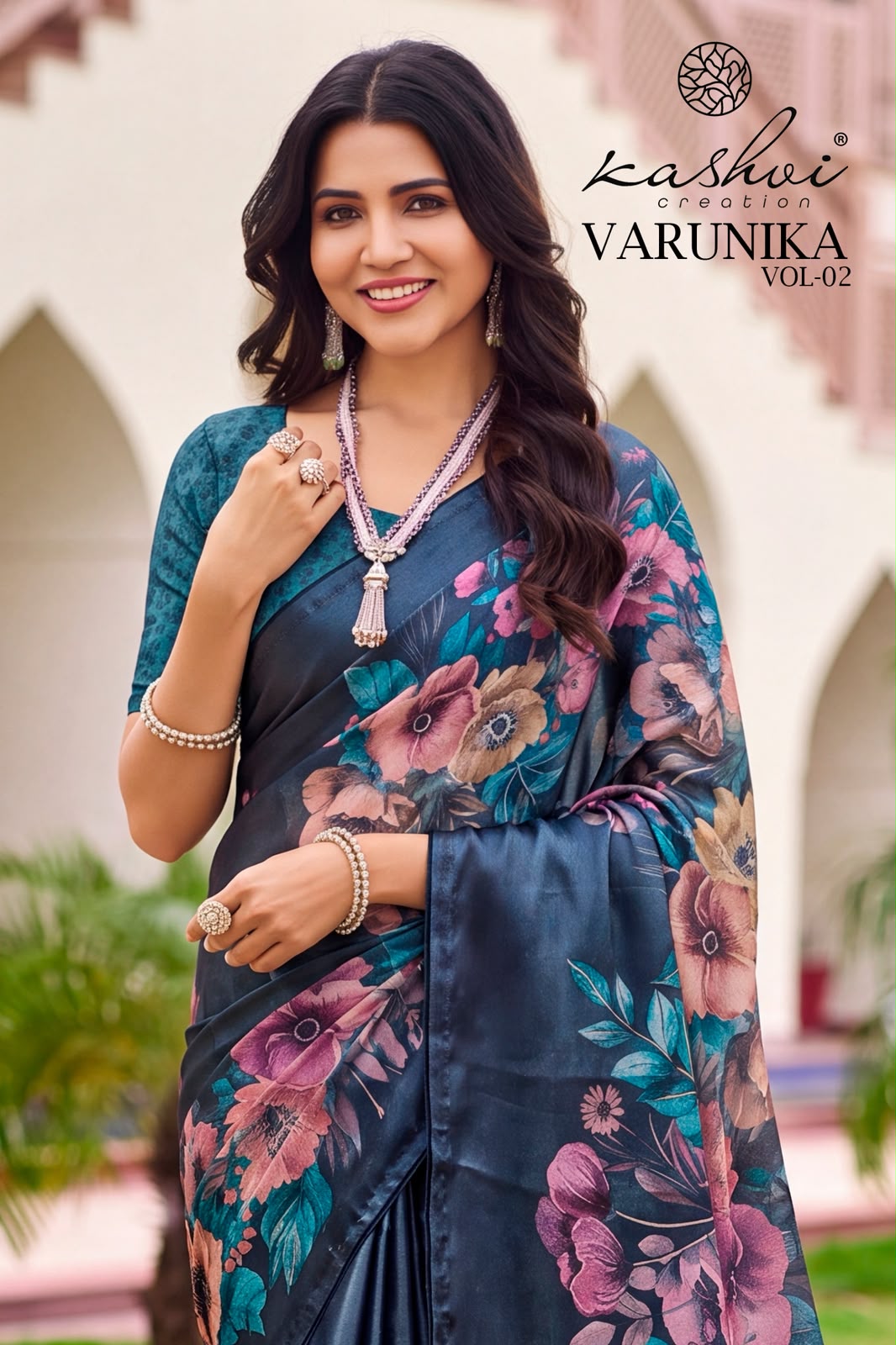 Varunika Vol 2 Kashvi Creation Tesla Sarees Exporter India