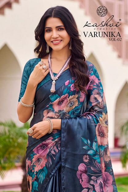 Varunika Vol 2 Kashvi Creation Tesla Sarees Exporter India