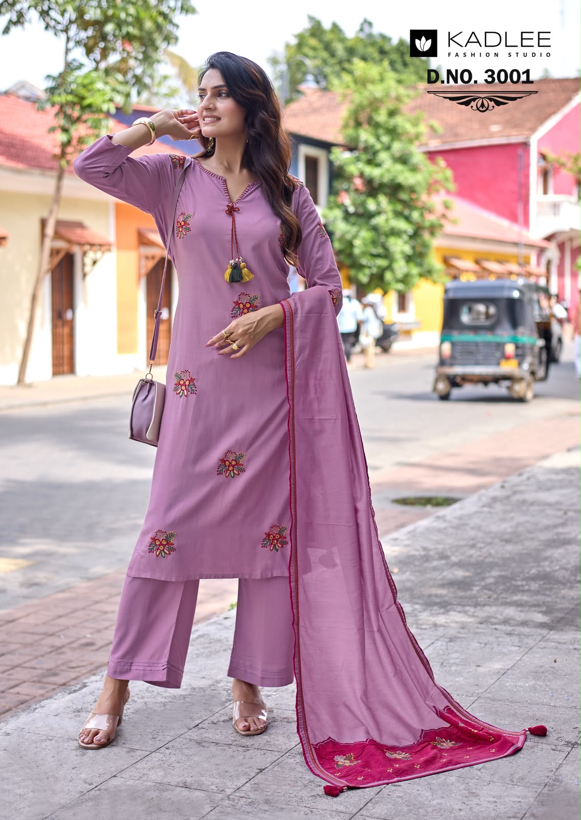 Vasant Kadlee Heavy Rayon Readymade Pant Style Suits Wholesale Rate