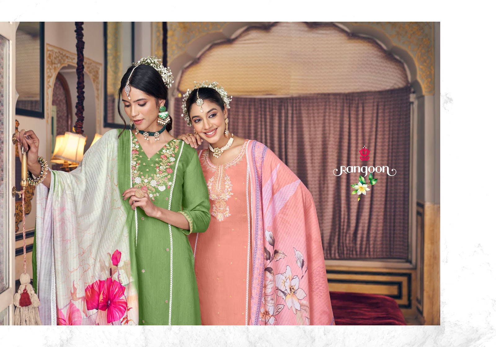 Vasant Rangoon Viscose Readymade Pant Style Suits Manufacturer Ahmedabad