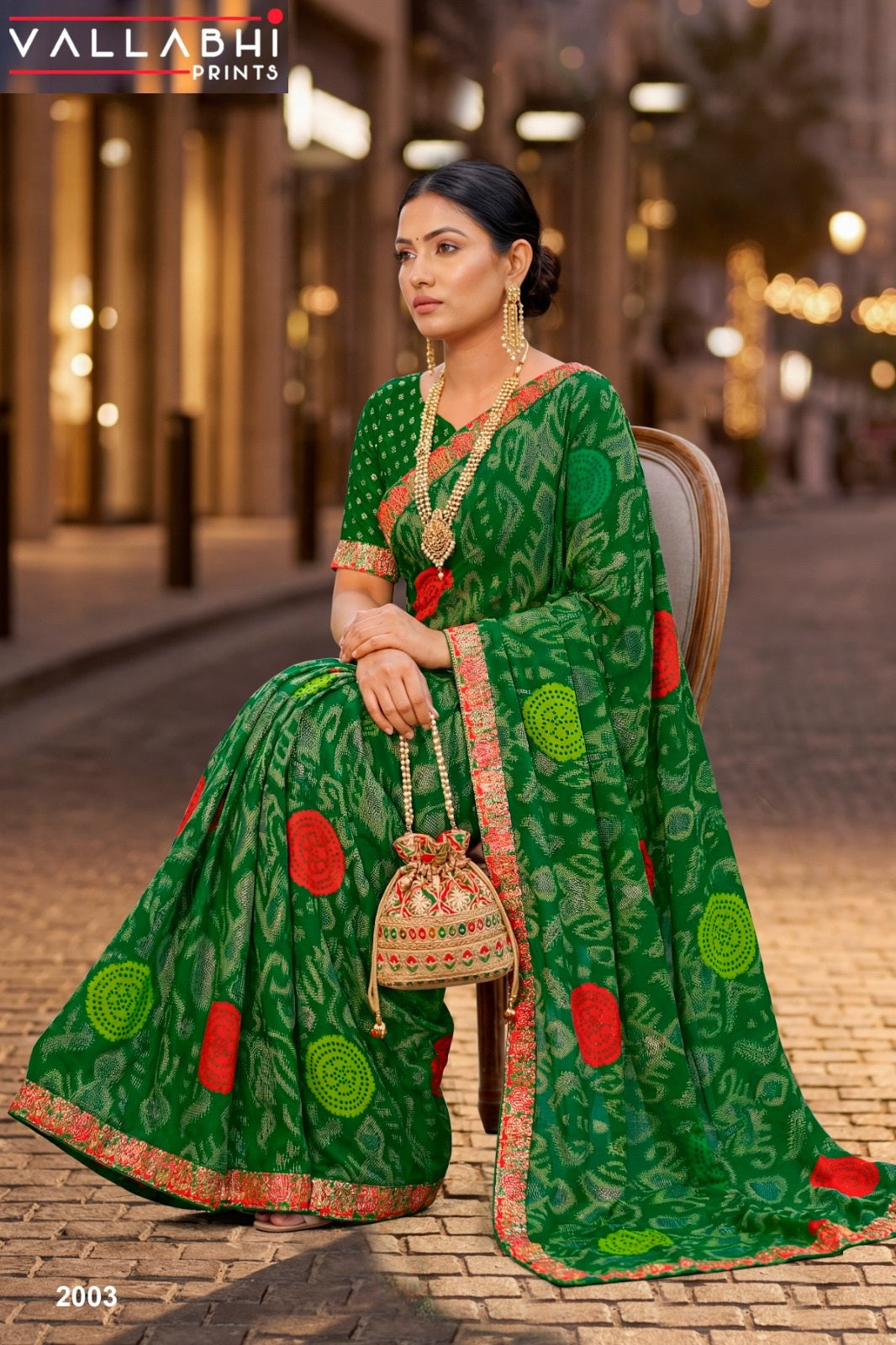 Vasantika Vol 2 Vallabhi Prints Sarees Supplier India
