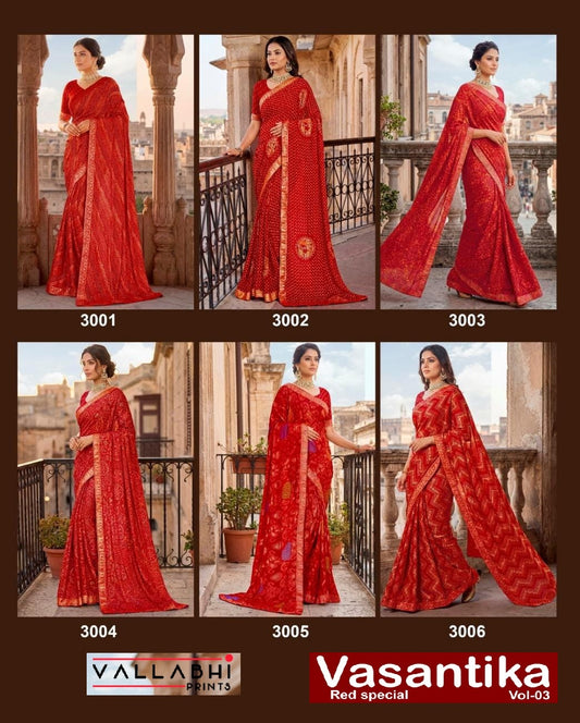 Vasantika Vol 3 Vallabhi Prints Sarees Manufacturer India