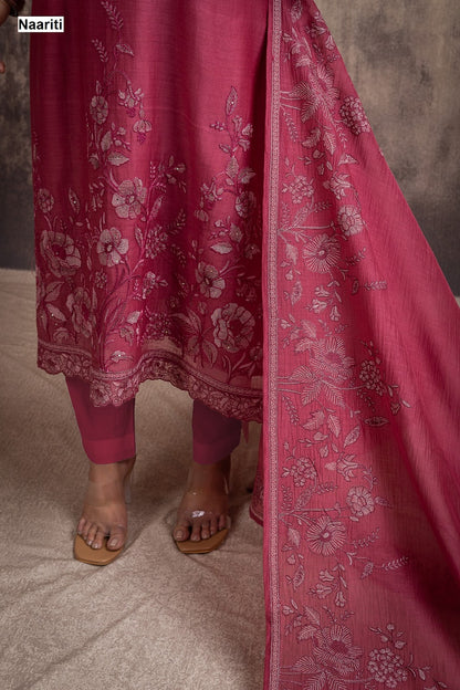 Vasha 2731 Naariti Mul Chanderi Pant Style Suits Supplier