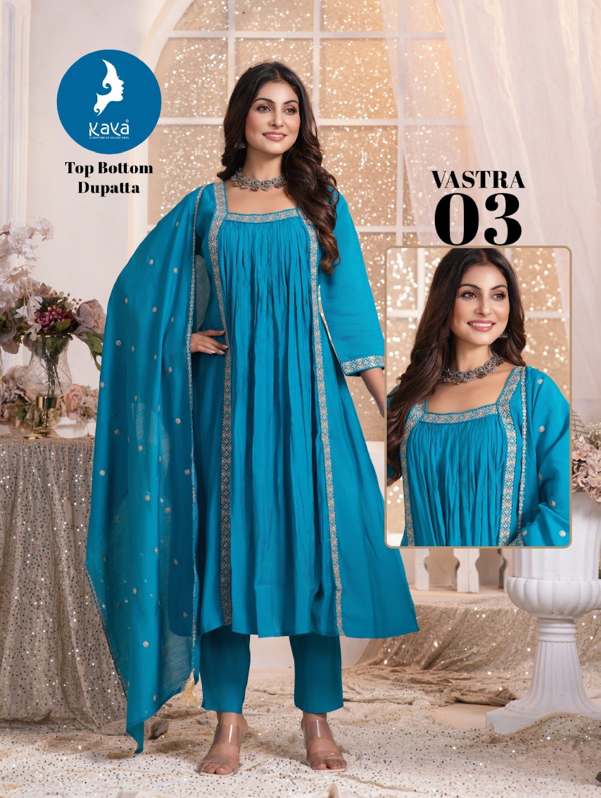 Vastra Kaya Readymade Anarkali Suits Exporter Gujarat