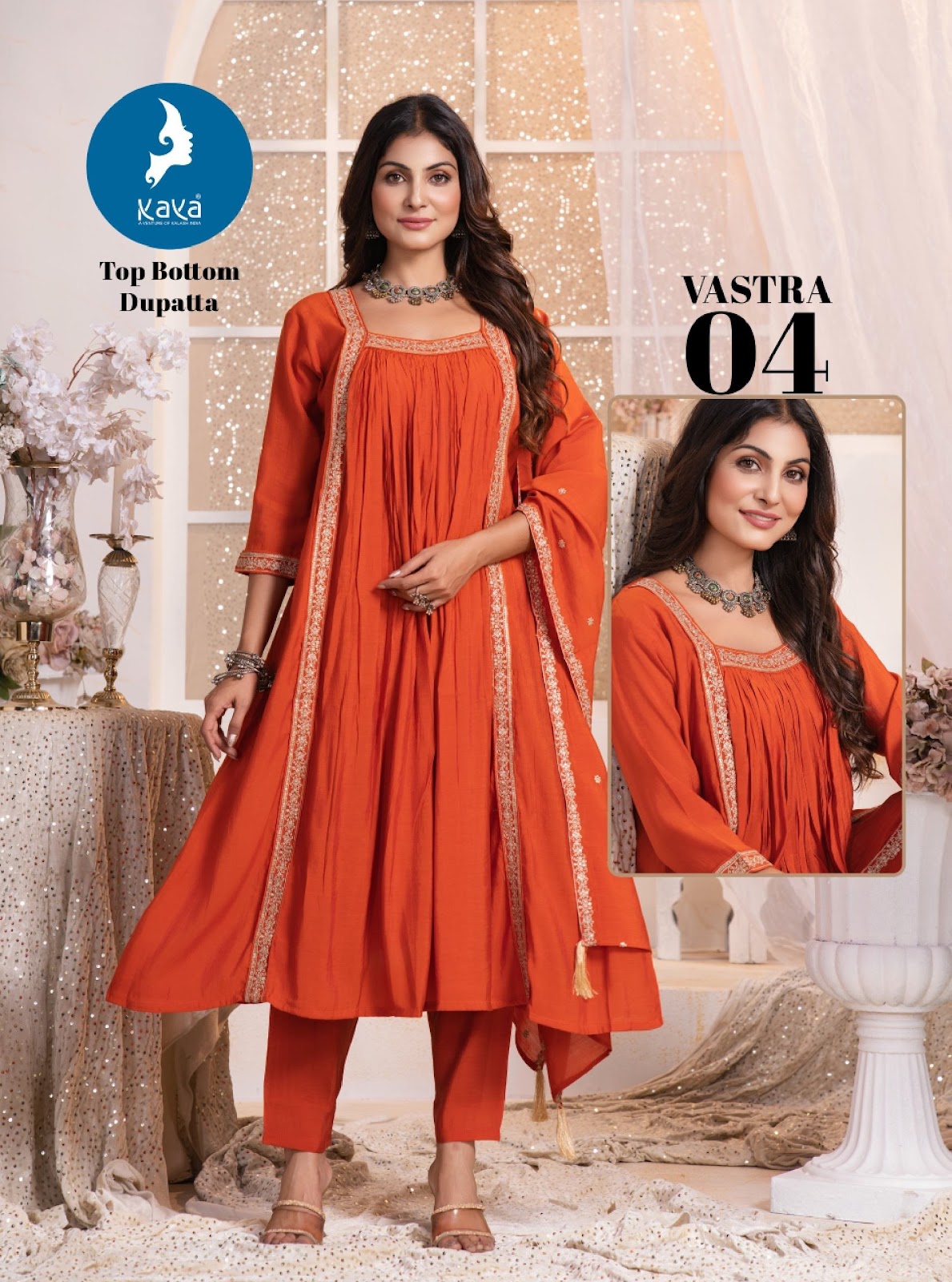 Vastra Kaya Readymade Anarkali Suits Exporter Gujarat