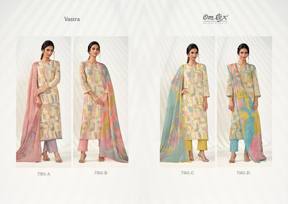 Vastra Omtex Lawn Cotton Pant Style Suits Manufacturer