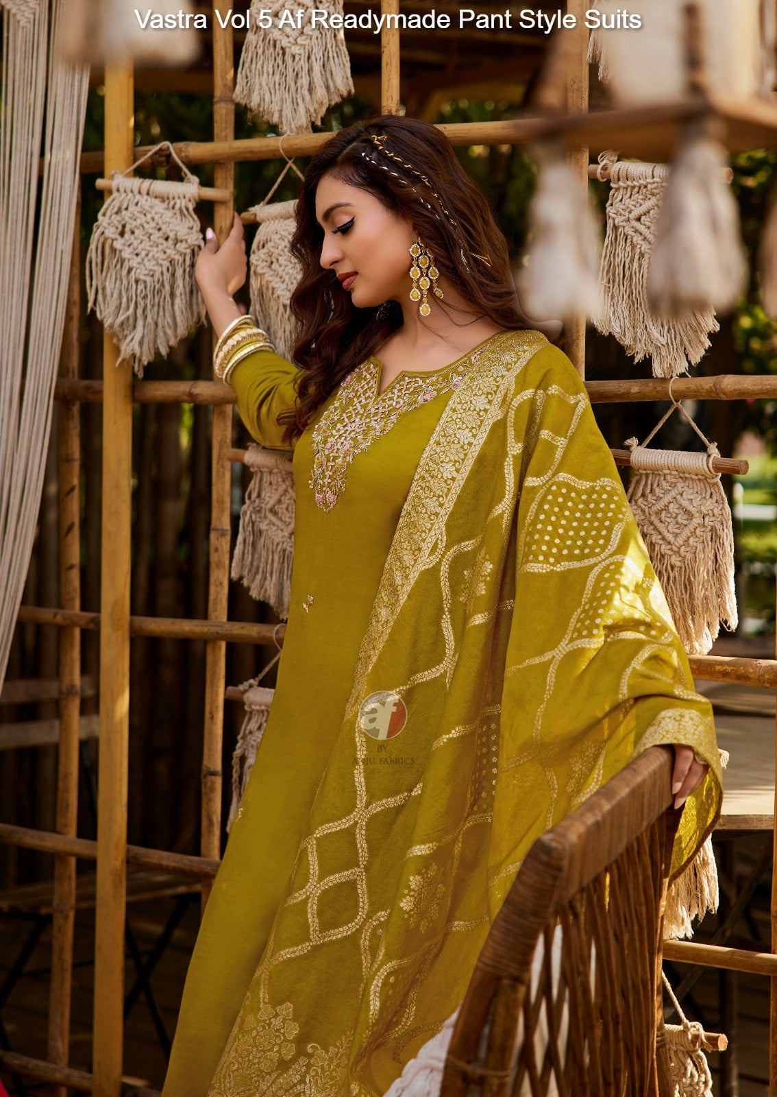 Vastra Vol 5 Af Roman Silk Readymade Pant Style Suits Wholesale Price