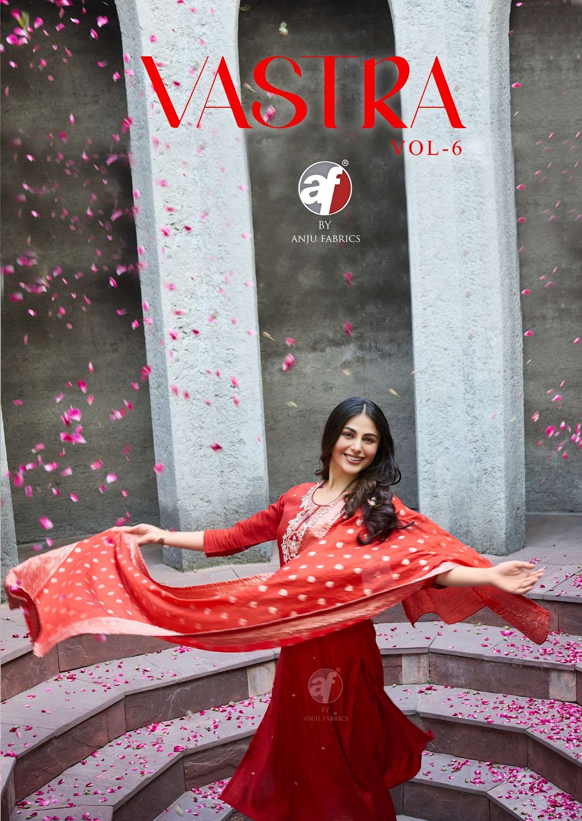 Vastra Vol 6 Af Modal Silk Readymade Pant Style Suits Supplier India