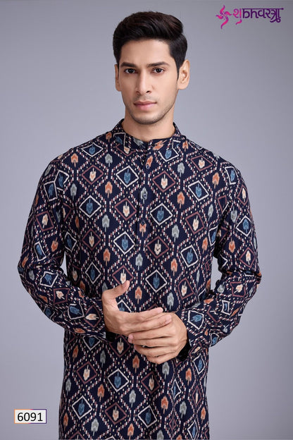 Vastra Vol 9 Shubhvastra Rayon Mens Kurta Supplier Ahmedabad