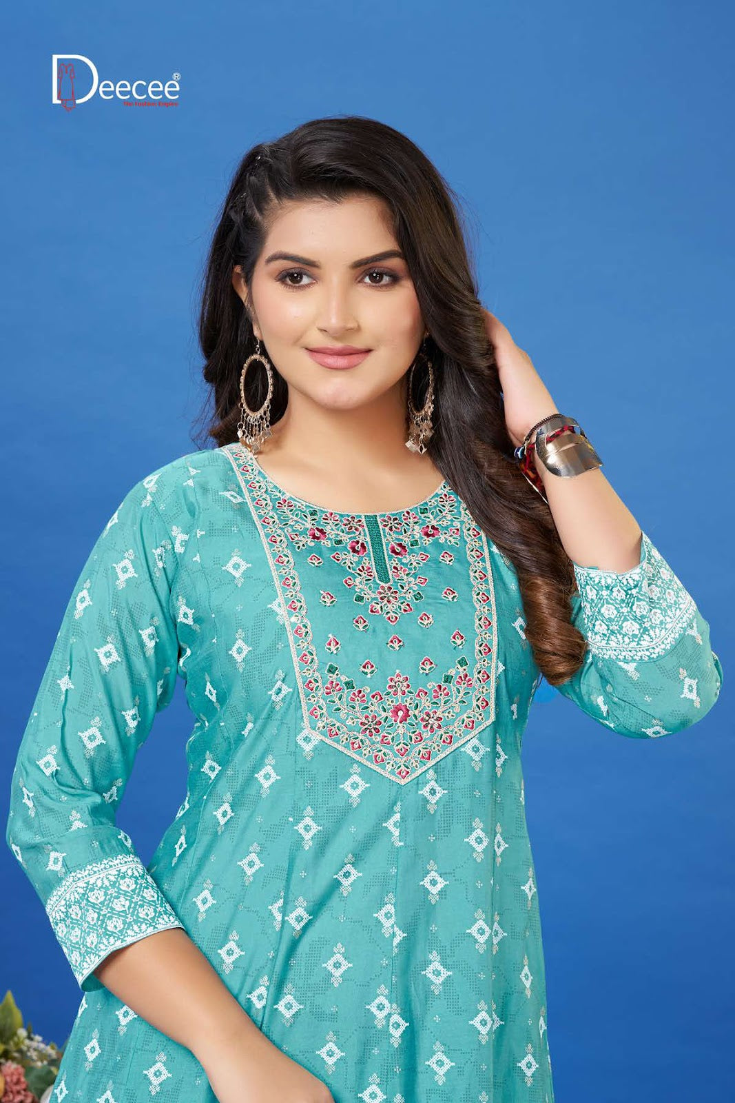 Vastram Deecee Roman Anarkali Kurtis Supplier Gujarat