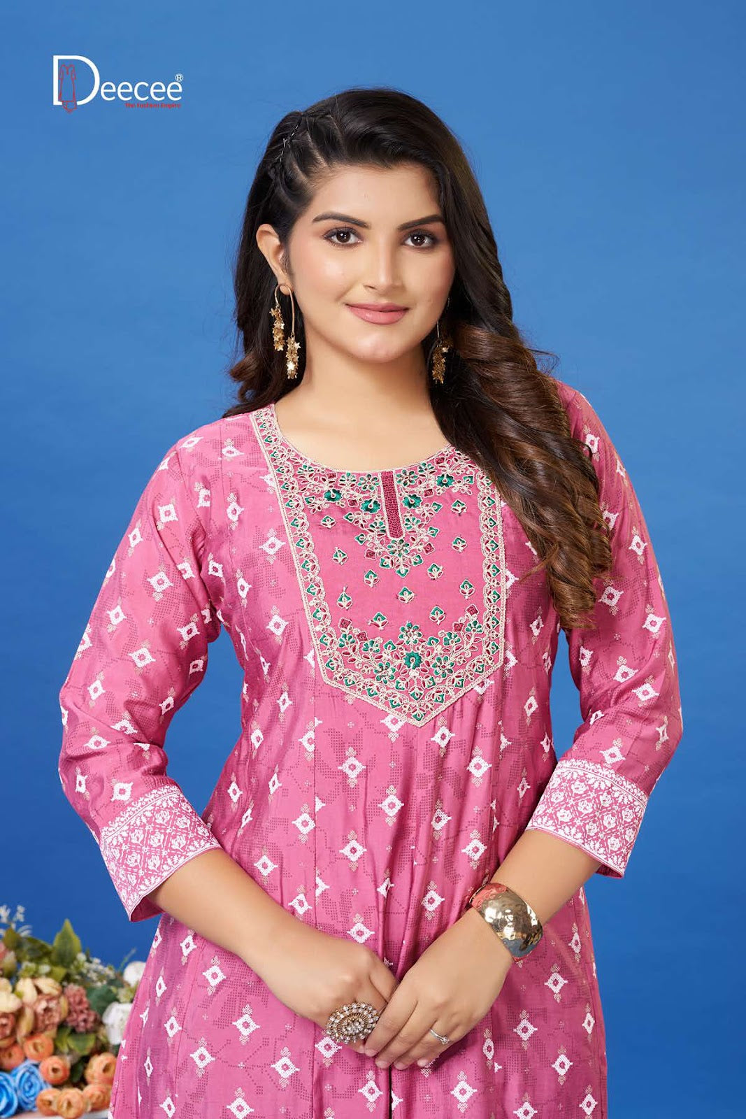 Vastram Deecee Roman Anarkali Kurtis Supplier Gujarat