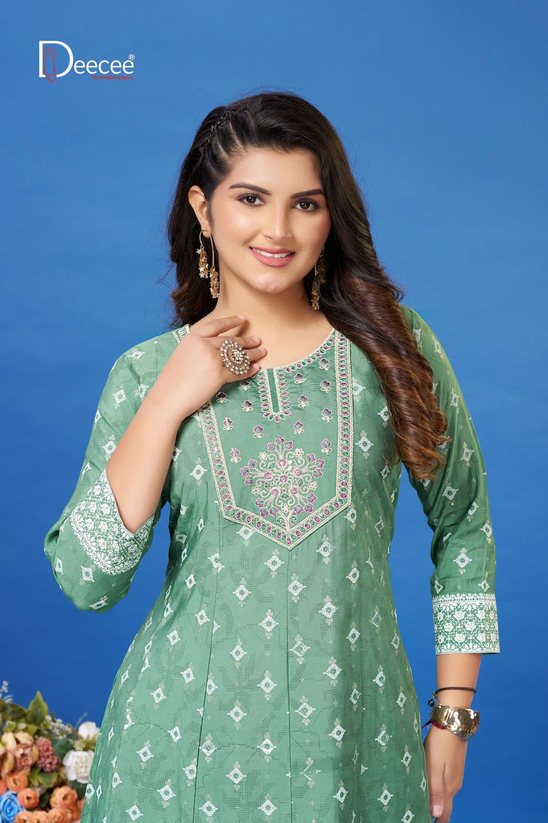Vastram Deecee Roman Anarkali Kurtis Supplier Gujarat