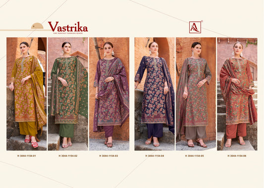 Vastrika Alok Viscose Mudaal Karachi Salwar Suits Wholesaler Ahmedabad
