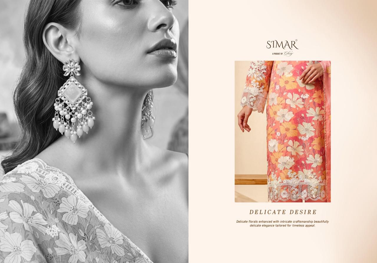 Vastrika Simar Lawn Cotton Pakistani Salwar Suits Exporter India