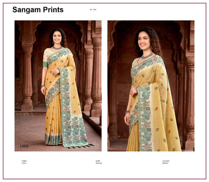 Vasundhara Sangam Prints Cotton Sarees Manufacturer Gujarat