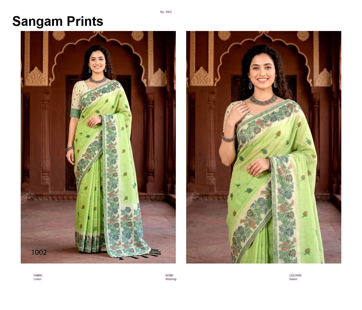 Vasundhara Sangam Prints Cotton Sarees Manufacturer Gujarat