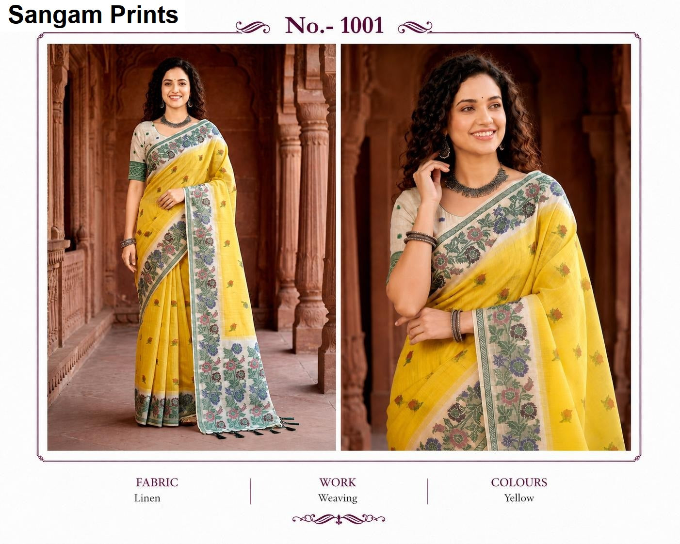 Vasundhara Sangam Prints Cotton Sarees Manufacturer Gujarat