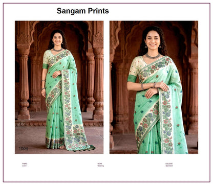 Vasundhara Sangam Prints Cotton Sarees Manufacturer Gujarat
