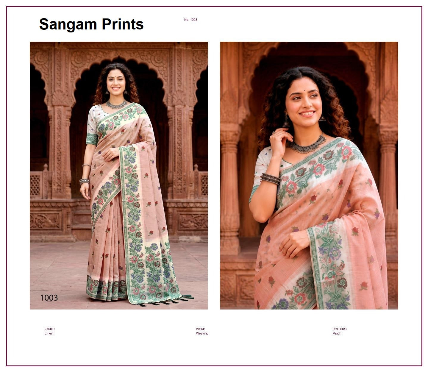 Vasundhara Sangam Prints Cotton Sarees Manufacturer Gujarat