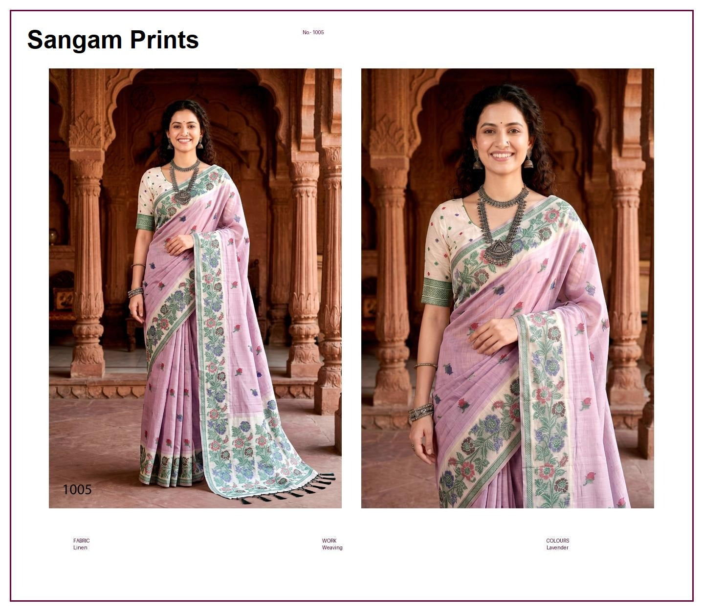 Vasundhara Sangam Prints Cotton Sarees Manufacturer Gujarat