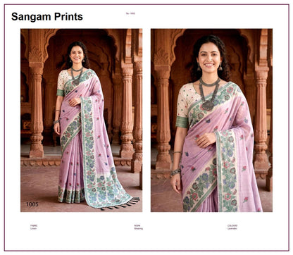 Vasundhara Sangam Prints Cotton Sarees Manufacturer Gujarat