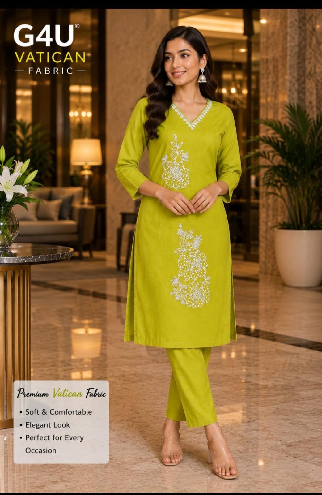Vatican 3107 Kh Co Ord Set Wholesaler India