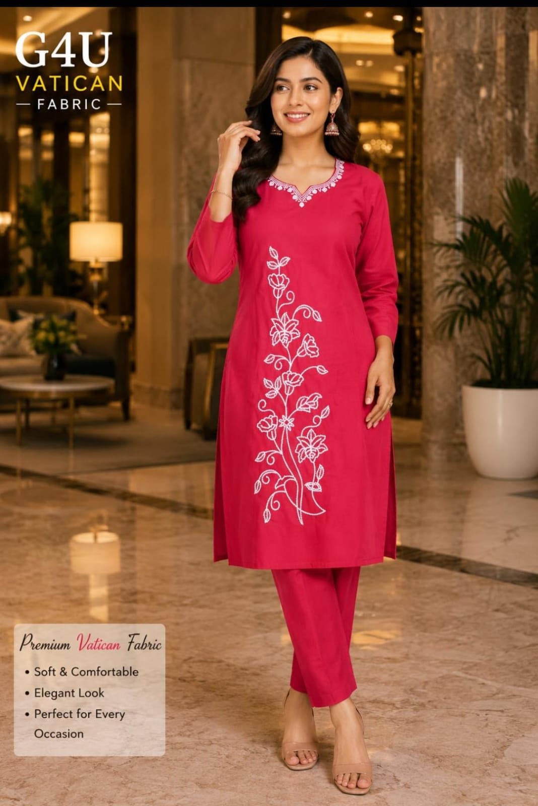 Vatican 3107 Kh Co Ord Set Wholesaler India