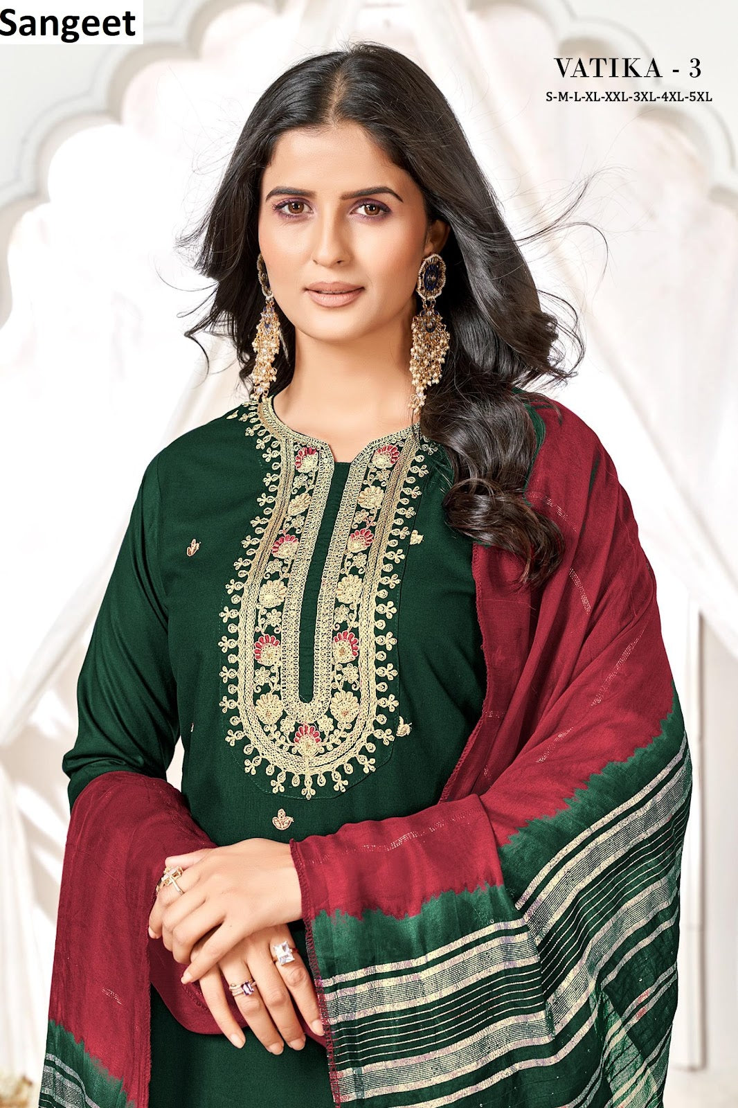 Vatika 3 Sangeet Heavy Rayon Readymade Suits Wholesaler India