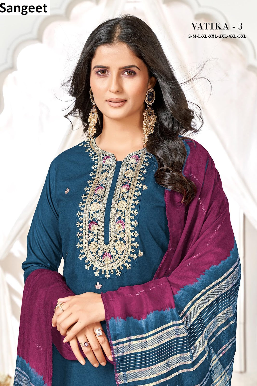 Vatika 3 Sangeet Heavy Rayon Readymade Suits Wholesaler India