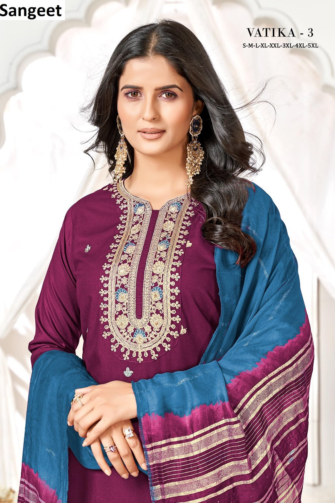Vatika 3 Sangeet Heavy Rayon Readymade Suits Wholesaler India