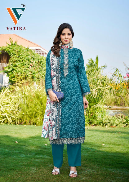 Vatika? Vol 2 Vandana Creation Cotton Karachi Salwar Suits Exporter India