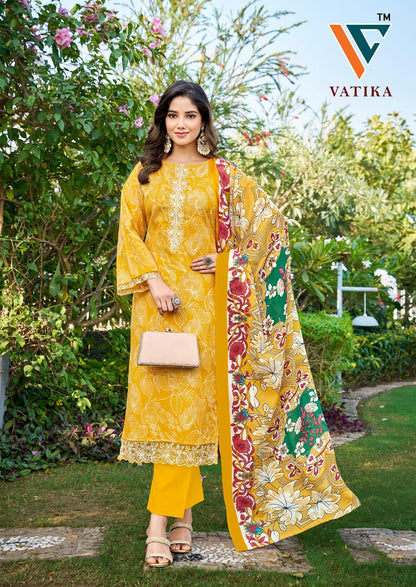 Vatika? Vol 2 Vandana Creation Cotton Karachi Salwar Suits Exporter India