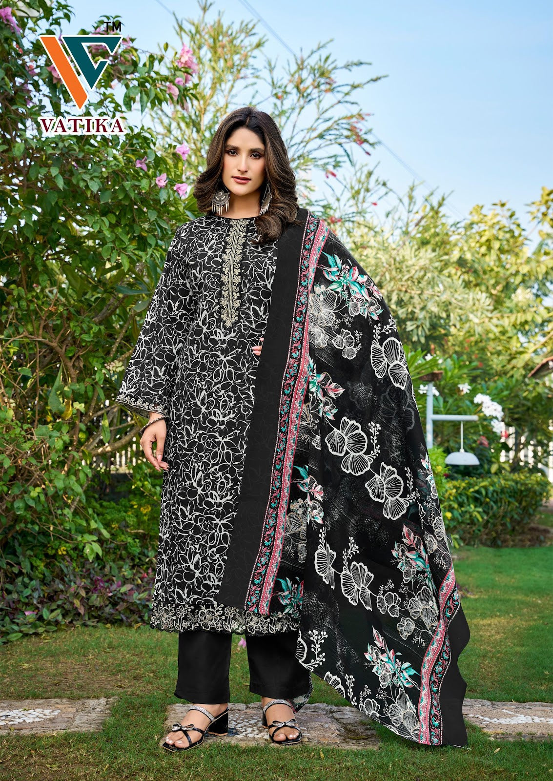 Vatika? Vol 2 Vandana Creation Cotton Karachi Salwar Suits Exporter India