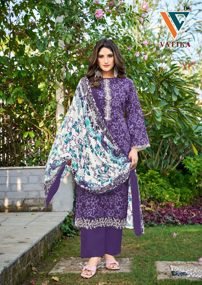 Vatika? Vol 2 Vandana Creation Cotton Karachi Salwar Suits Exporter India