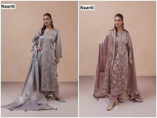 Vazaaq 2768 Naariti Oris Silk Pant Style Suits Exporter Ahmedabad