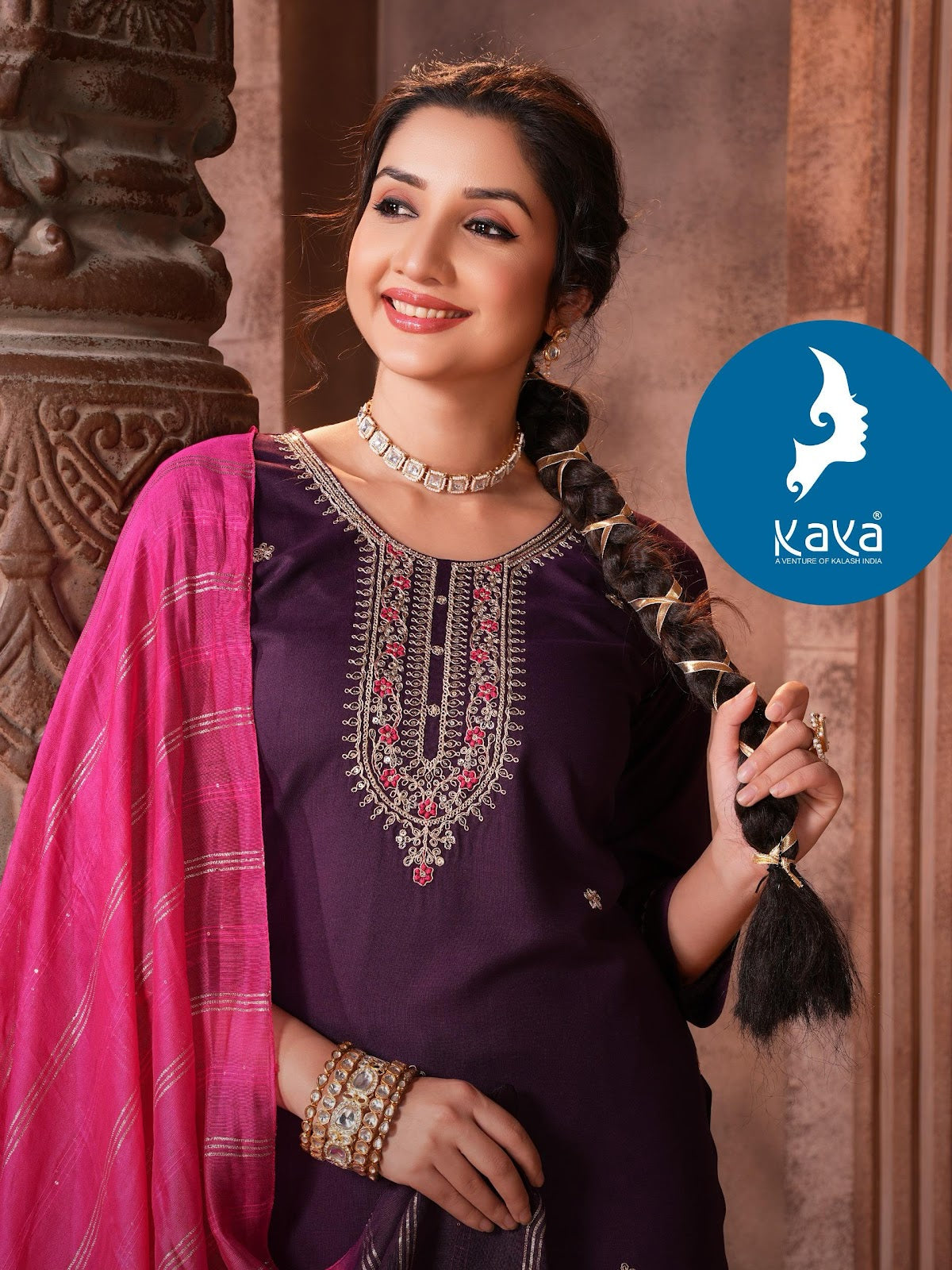 Veda Kaya Rayon Readymade Pant Style Suits Wholesale Price