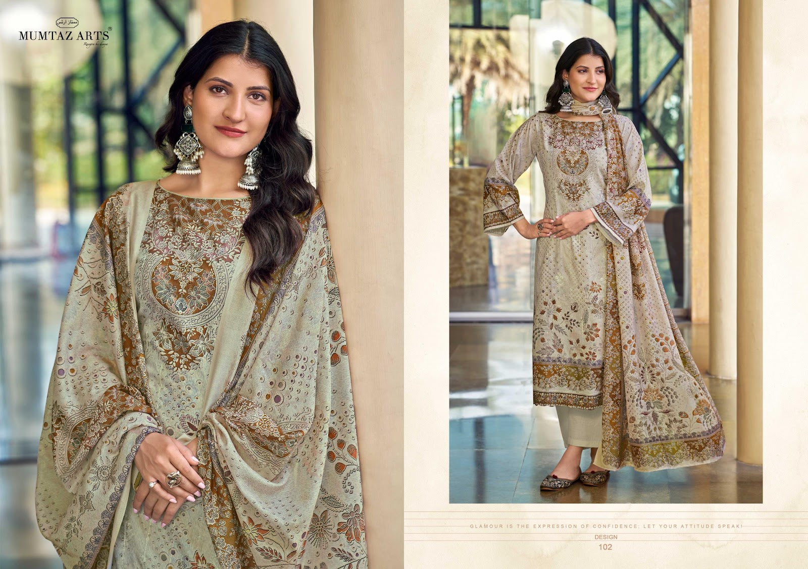 Veda Mumtaz Arts Jam Satin Karachi Salwar Suits Supplier