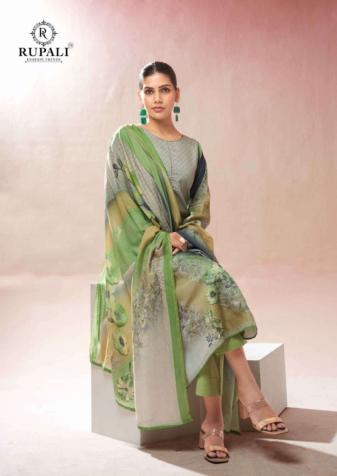 Veda Vol 2 Rupali Jam Cotton Pant Style Suits Manufacturer Ahmedabad