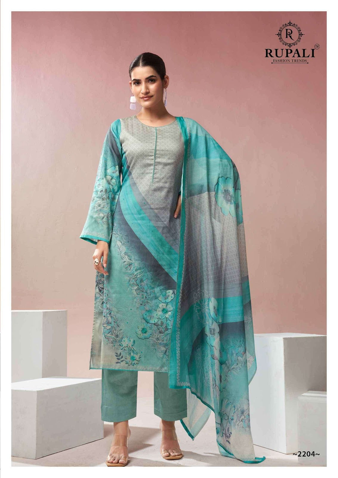 Veda Vol 2 Rupali Jam Cotton Pant Style Suits Manufacturer Ahmedabad