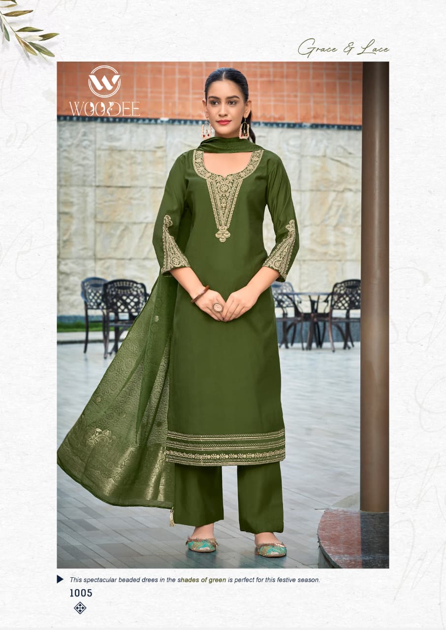 Veda Vol 2 Woodee Viscose Readymade Plazzo Style Suits Manufacturer Ahmedabad